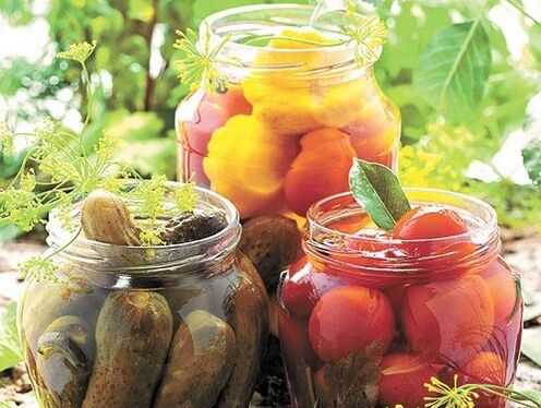 ecetes uborka és paradicsom a paraziták eltávolítására